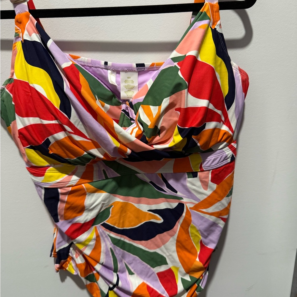Anne Cole Multicolor Swimsuit Top
